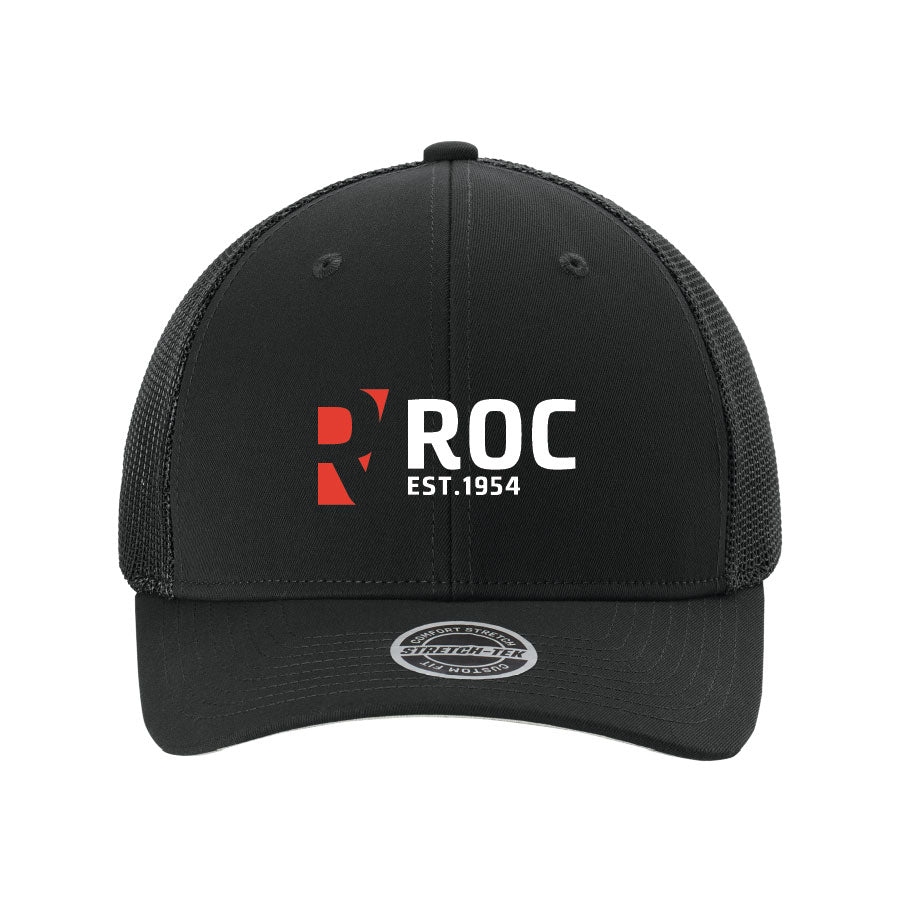 Sport-Tek Stretch-Tek Mesh Back Cap