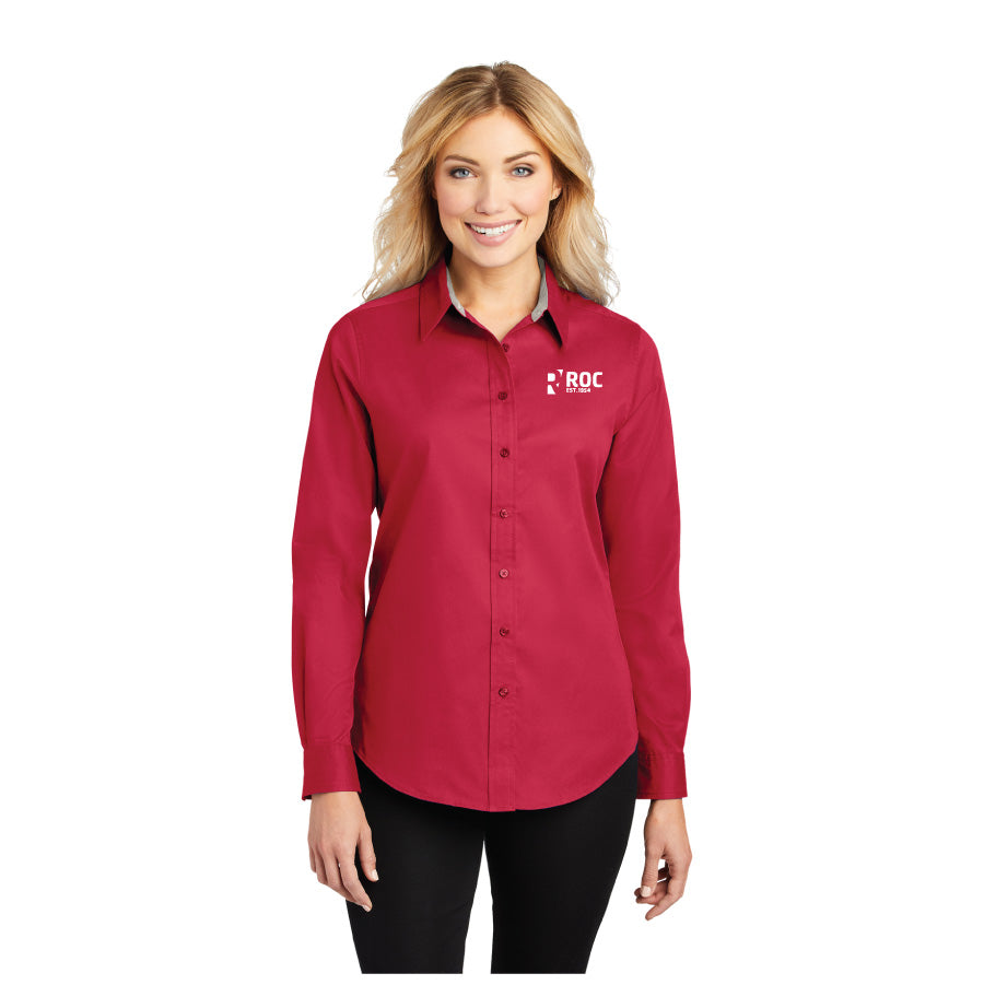 Port Authority Ladies Long Sleeve Easy Care Shirt