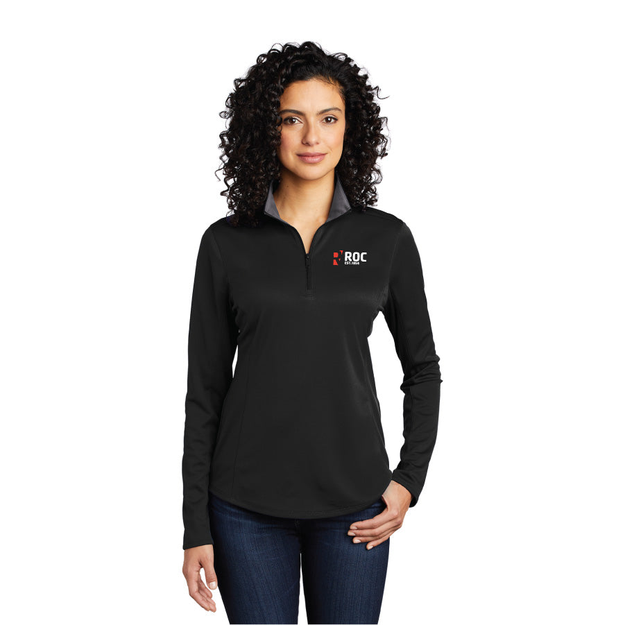 Port Authority Ladies Silk Touch Performance 1/4-Zip – ROC Store